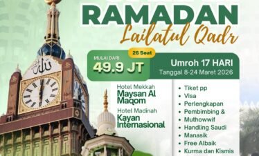 Umroh Ramadhan – Lailatul Qadar 17 Hari