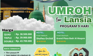 UMROH LANSIA – Program 9 Hari
